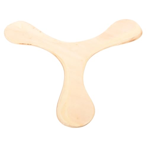 WOONEKY Holz bumerang Interaktives Tragbares Wurfspielzeug Dreiblättrig Handgefertigt Langlebig Geeignet für Camping Strand Aktivitäten WOONEKY Holz bumerang Interaktives Tragbares Wurfspielzeug Dreiblättrig Handgefertigt Langlebig Geeignet für Camping Strand Aktivitäten von WOONEKY