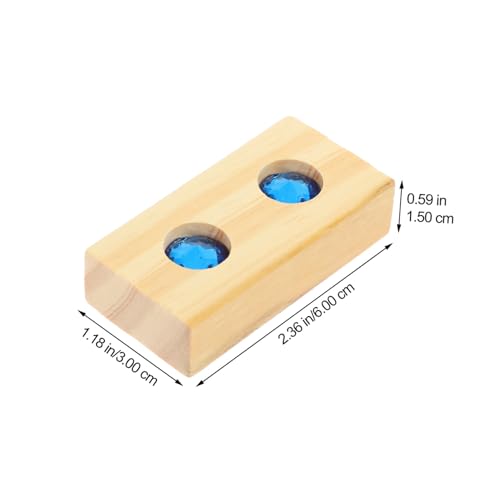 WOONEKY Holzbausteine Edelstein Inlay Kreatives Montessori Lernspielzeug für Feinmotorik Farbenfrohes Konstruktionsspielzeug zur Spielerischen Entwicklung WOONEKY Holzbausteine Edelstein Inlay Kreatives Montessori Lernspielzeug für Feinmotorik Farbenfrohes Konstruktionsspielzeug zur Spielerischen Entwicklung von WOONEKY