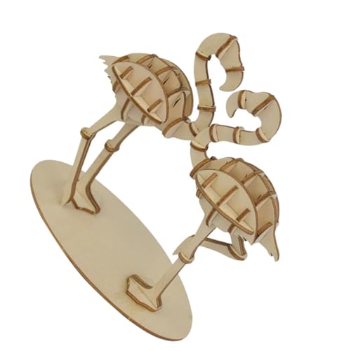 WOONEKY Holzpuzzle Flamingo Holzspielzeug DIY Bastelset Handgefertigtes Lernspielzeug Feinmotorik und Koordination für Jungen und Mädchen WOONEKY Holzpuzzle Flamingo Holzspielzeug DIY Bastelset Handgefertigtes Lernspielzeug Feinmotorik und Koordination für Jungen und Mädchen von WOONEKY