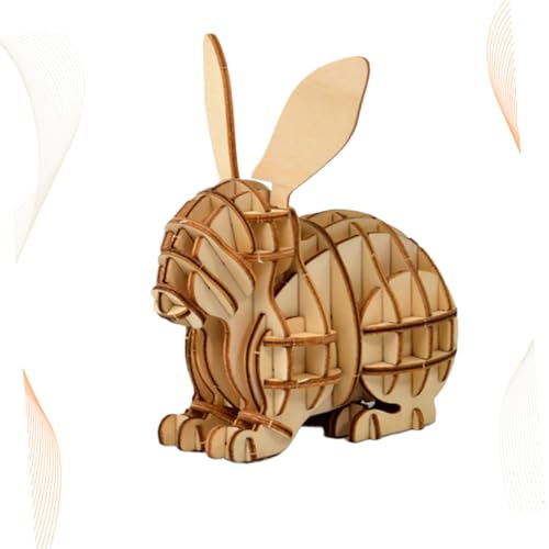 WOONEKY Holzpuzzle Kaninchen Holzpuzzle für Jungen Mädchen Hand Auge koordination Lernspielzeug Geschenk WOONEKY Holzpuzzle Kaninchen Holzpuzzle für Jungen Mädchen Hand Auge koordination Lernspielzeug Geschenk von WOONEKY