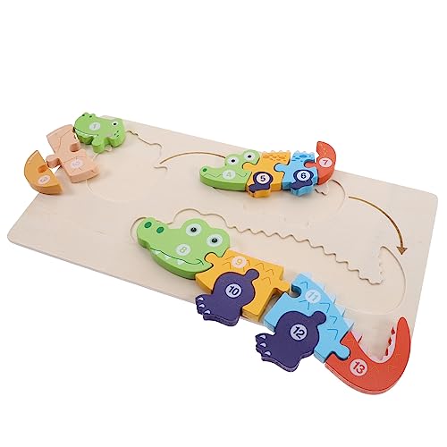 WOONEKY Holzpuzzle Lernspielzeug Bunte Tierformen Vorschule Montessori Puzzle für Kleinkinder Fördert Hand Auge Koordination Kreatives Pädagogisches WOONEKY Holzpuzzle Lernspielzeug Bunte Tierformen Vorschule Montessori Puzzle für Kleinkinder Fördert Hand Auge Koordination Kreatives Pädagogisches von WOONEKY