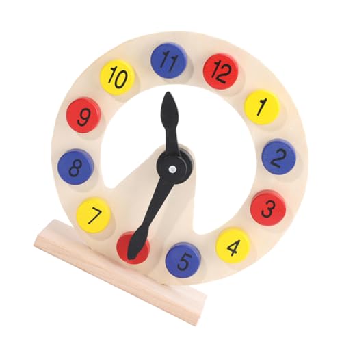 WOONEKY Holzspieluhr Lernuhr Holzsortieruhr Multifunktionale Zahlenform Lernspielzeug Pädagogisches für Kleinkinder Jungen Mädchen WOONEKY Holzspieluhr Lernuhr Holzsortieruhr Multifunktionale Zahlenform Lernspielzeug Pädagogisches für Kleinkinder Jungen Mädchen von WOONEKY