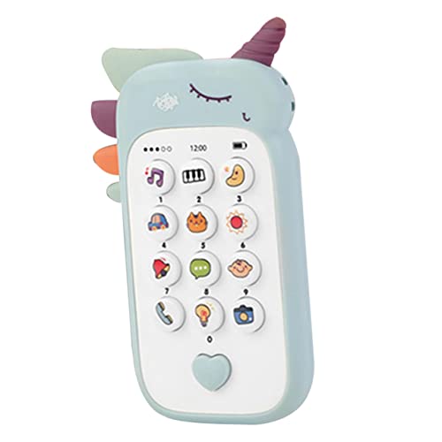 WOONEKY Kinder Handy Telefon Puzzle Spielzeug Telefon Für Kinder Lern Smartphone Spielzeug Musik Geräusche Spielzeug Musik Spielzeug Handy Spielzeug Kleinkind Spielzeug von WOONEKY