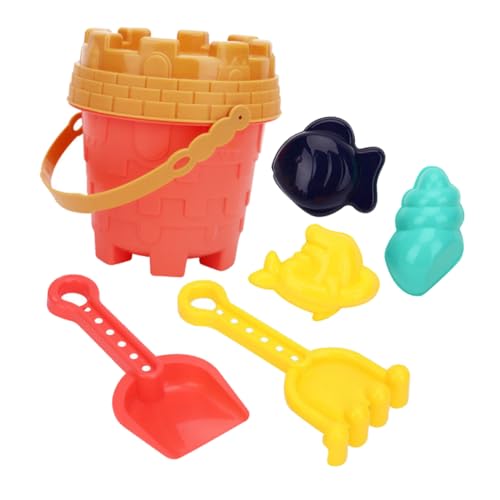 WOONEKY Kinder Sandspielzeug Set Mit Eimer Formen Und Netzbeutel Strand Sandspielzeug Für Kinder Outdoor Sommer Kinderspielzeug von WOONEKY