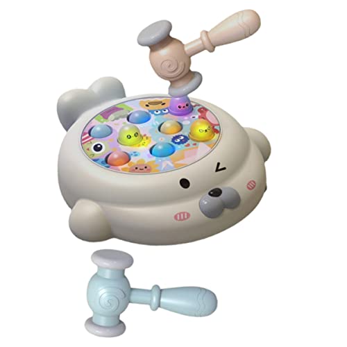WOONEKY Kinderspielzeug Hammerspiel für Jahre Pädagogisches Buntes Klopfspiel mit Hämmern Fördert Hand Auge koordination und Konzentration Interaktives Lernspiel für Kleinkinder WOONEKY Kinderspielzeug Hammerspiel für Jahre Pädagogisches Buntes Klopfspiel mit Hämmern Fördert Hand Auge koordination und Konzentration Interaktives Lernspiel für Kleinkinder von WOONEKY
