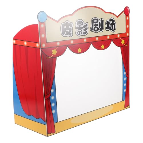 WOONEKY Traditionelles Chinesisches Puppentheater Mit Geschichtenerzählen Bühne Für Kinder Kindergarten Theater-Requisiten Familienpuppentheater von WOONEKY