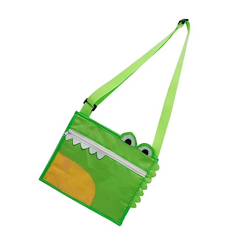 WOONEKY Kleine Tasche Aus Handtaschen-Organizer Spielzeugtasche Für Den Strand Kinderspielzeug Mesh-badespielzeug-Organizer Mesh-spielzeugtasche Kidcraft-spielset Netz Green von WOONEKY