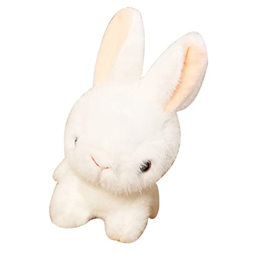 WOONEKY Kuscheltier Hase Plüsch Kaninchen Niedliches Dekor und Geschenkidee Weiches Plüschtier für Kinder und Erwachsene Liebevolles Bunny Ornament von WOONEKY