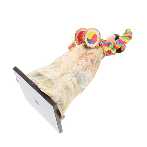 WOONEKY Koreanische Hanbok Puppe aus Seide Handgefertigte Asiatische Sammlerfigur Traditionelle Koreanische Dekoration Koreanisches Kulturornament Kunstvolles Wohnaccessoire WOONEKY Koreanische Hanbok Puppe aus Seide Handgefertigte Asiatische Sammlerfigur Traditionelle Koreanische Dekoration Koreanisches Kulturornament Kunstvolles Wohnaccessoire von WOONEKY