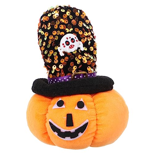 WOONEKY Kürbispuppendekoration Halloween-Wurfskissen Halloween-Stofftier Halloween plüschtier Halloween Spielzeug gefüllte Halloween- Halloween-Plüschpuppe PP Baumwolle von WOONEKY