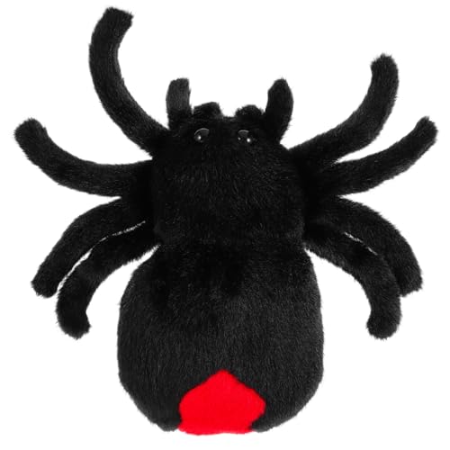 WOONEKY Kuschelige Halloween Spinne üschige Spielzeugspinne Für Niedliches Stofftier Als Halloween Deko Ideal Für Streiche Und Als Mitgebsel Bei Kindergeburtstagen von WOONEKY