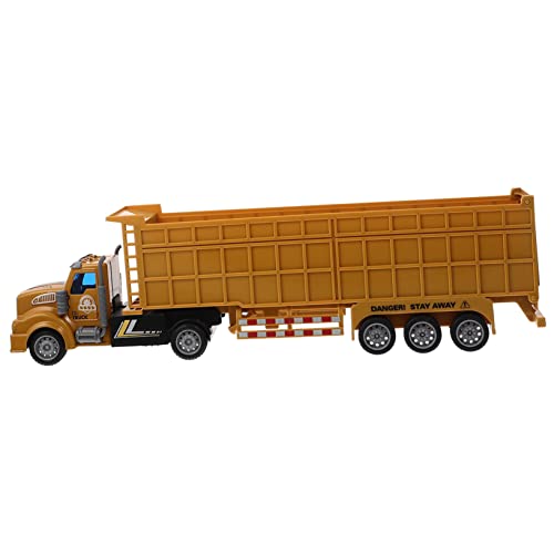 WOONEKY Spielzeug Jungen LKW Spielzeu LKW Modell Rückziehfahrzeug Mini Container Truck Für Jungen Realistische Fahrzeugfigur Lang Perfekt Für Kleine Autosammler von WOONEKY