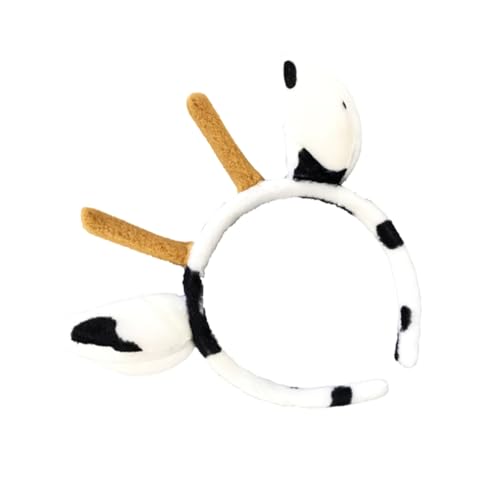 WOONEKY Leichtes Kuh Ohren Haarreif mit Stilvollen Geweih Design Witziger Haarschmuck für Mädchen als Partyzubehör Karneval Kostüm und Fotorequisiten Modisches Headband für Festliche WOONEKY Leichtes Kuh Ohren Haarreif mit Stilvollen Geweih Design Witziger Haarschmuck für Mädchen als Partyzubehör Karneval Kostüm und Fotorequisiten Modisches Headband für Festliche von WOONEKY