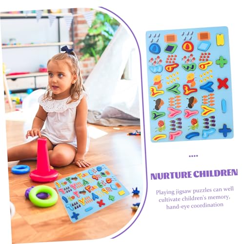 WOONEKY Lernspielzeug Arabische Zahlen Holzpuzzle Mittel Blau Montessori Frühe Bildung Form Zuordnung für Vorschulkinder WOONEKY Lernspielzeug Arabische Zahlen Holzpuzzle Mittel Blau Montessori Frühe Bildung Form Zuordnung für Vorschulkinder von WOONEKY