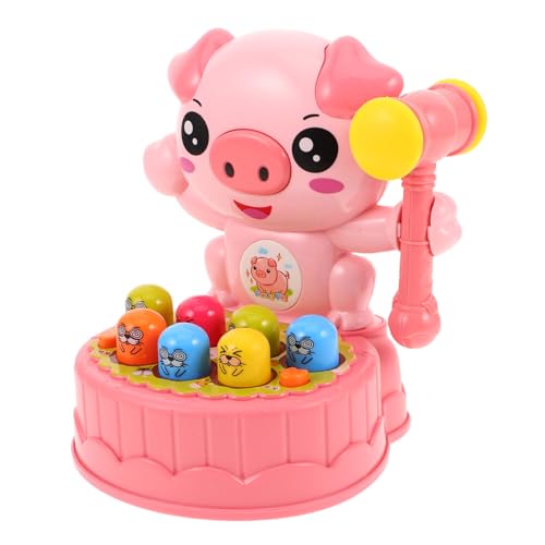 WOONEKY Lernspielzeug Hammer Spiel Bunte Cartoon Klopfspiel Feinmotorik Visuelle Entwicklung für Kleinkinder WOONEKY Lernspielzeug Hammer Spiel Bunte Cartoon Klopfspiel Feinmotorik Visuelle Entwicklung für Kleinkinder von WOONEKY