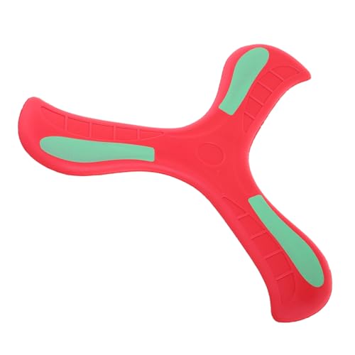 WOONEKY Leuchtender Weicher Rückkehr Wurfgerät aus Kunststoff für Sicherem Design und Verbessertem Flugverhalten Fördert Motorik und Hand Auge koordination Geeignet für Drinnen und WOONEKY Leuchtender Weicher Rückkehr Wurfgerät aus Kunststoff für Sicherem Design und Verbessertem Flugverhalten Fördert Motorik und Hand Auge koordination Geeignet für Drinnen und von WOONEKY