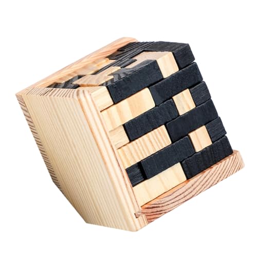 WOONEKY Luban Lock Toy aus Hochwertigem Klassisches Kongming Schloss Denkspiel für Fördert Logisches Geduld und Kreativität Pädagogisches Lernspielzeug WOONEKY Luban Lock Toy aus Hochwertigem Klassisches Kongming Schloss Denkspiel für Fördert Logisches Geduld und Kreativität Pädagogisches Lernspielzeug von WOONEKY