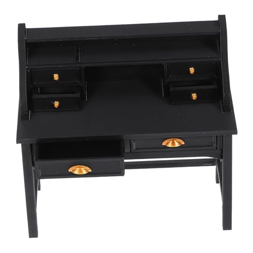 WOONEKY Maßstab Authentisches Puppenhaus Möbel Vielseitiger Miniatur-Tisch für Schlafzimmer und Bibliothek Pflegeleicht Kreatives WOONEKY Maßstab Authentisches Puppenhaus Möbel Vielseitiger Miniatur-Tisch für Schlafzimmer und Bibliothek Pflegeleicht Kreatives von WOONEKY