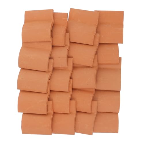 WOONEKY Maßstab Rote Mini Bausteine DIY Sandtisch Garten Dekoration Zubehör für Puppenhaus Architektur Landschaftsbau WOONEKY Maßstab Rote Mini Bausteine DIY Sandtisch Garten Dekoration Zubehör für Puppenhaus Architektur Landschaftsbau von WOONEKY