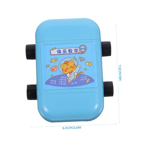 WOONEKY Mathe Roller Stempel aus Hochwertigem Kunststoff Langlebig und Druckend Pädagogischer Rechenhilfe Stempel für Addition und Subtraktion Kleiner Lernstempel für Schüler und WOONEKY Mathe Roller Stempel aus Hochwertigem Kunststoff Langlebig und Druckend Pädagogischer Rechenhilfe Stempel für Addition und Subtraktion Kleiner Lernstempel für Schüler und von WOONEKY