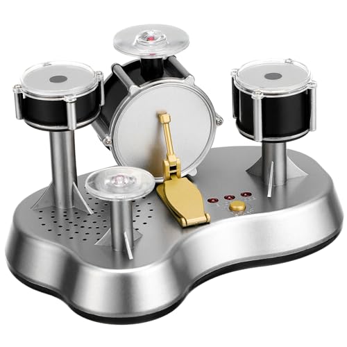 WOONEKY Mini Finger Drum Set mit LED Licht Tragbares Musikspielzeug für Pädagogisches Percussion Instrument Kompakt und Leicht für Kleine Musiker WOONEKY Mini Finger Drum Set mit LED Licht Tragbares Musikspielzeug für Pädagogisches Percussion Instrument Kompakt und Leicht für Kleine Musiker von WOONEKY