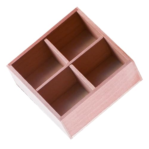 WOONEKY Mini Schrank Dekoration Mini Schrank Holz Mini Schrank Mini Holzschrank Holz Mini Schrank Mini Möbel Mini Schrank Dekor Mini Schrank von WOONEKY