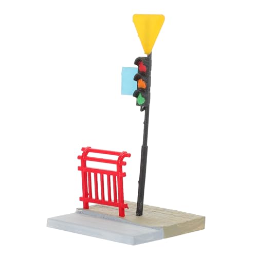 WOONEKY Miniatur-verkehrssignal-Modell Aus Harz Kleine Ampel Als Spielzeug Und Dekoration Für Tiny Houses Zum Lernen Von Verkehrssicherheit Für Junge Mädchen WOONEKY Miniatur-verkehrssignal-Modell Aus Harz Kleine Ampel Als Spielzeug Und Dekoration Für Tiny Houses Zum Lernen Von Verkehrssicherheit Für Junge Mädchen von WOONEKY