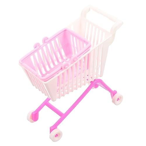 WOONEKY Miniatur Einkaufswagen Supermarkt Modell Teiligem Inkl Kleinem Rosa Korb Kreative Puppenhaus Dekoration und Praktischer Schreibtisch Organizer für Kleine Zufällige Farbe WOONEKY Miniatur Einkaufswagen Supermarkt Modell Teiligem Inkl Kleinem Rosa Korb Kreative Puppenhaus Dekoration und Praktischer Schreibtisch Organizer für Kleine Zufällige Farbe von WOONEKY