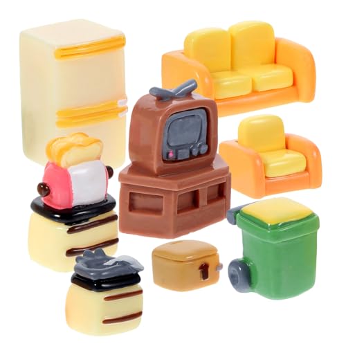 WOONEKY Miniatur Puppenhaus Möbel mit Mini Küchenaccessoires und Mini Realistische Micro Landschaftsdekoration für Spielzeughaus Langlebige und Kompakte Miniatur Deko für Puppenhäuser WOONEKY Miniatur Puppenhaus Möbel mit Mini Küchenaccessoires und Mini Realistische Micro Landschaftsdekoration für Spielzeughaus Langlebige und Kompakte Miniatur Deko für Puppenhäuser von WOONEKY