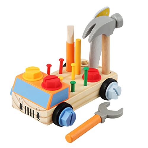 WOONEKY Montessori Schraubendreher Brettspiel für Farbige DIY Werkzeugauto Feinmotorik Sicheres Lernspielzeug für Kreative Problemlösung und Gemeinsames WOONEKY Montessori Schraubendreher Brettspiel für Farbige DIY Werkzeugauto Feinmotorik Sicheres Lernspielzeug für Kreative Problemlösung und Gemeinsames von WOONEKY
