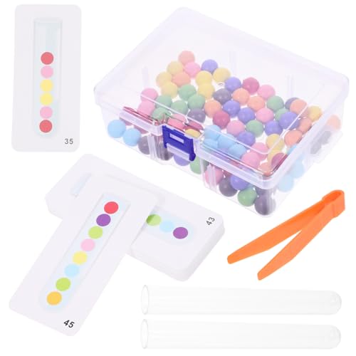 WOONEKY Motoriktraining mit Bunten Perlen Balance und Koordinationsspiel für Kleinkinder Ab Jahren Pädagogisches Lernspielzeug aus Sicherem Holz und Kunststoff Fördert Feinmotorik und WOONEKY Motoriktraining mit Bunten Perlen Balance und Koordinationsspiel für Kleinkinder Ab Jahren Pädagogisches Lernspielzeug aus Sicherem Holz und Kunststoff Fördert Feinmotorik und von WOONEKY