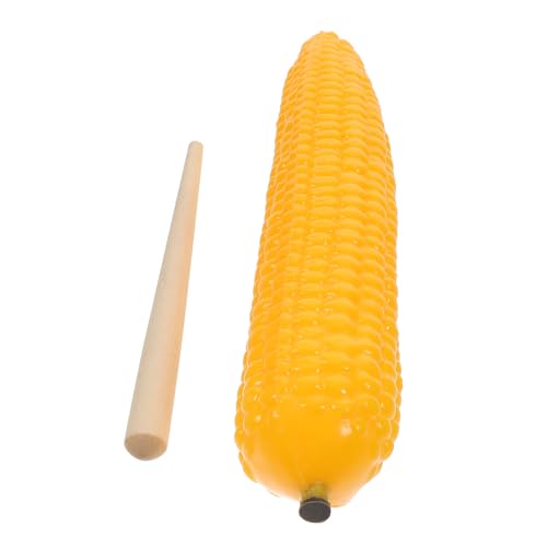 WOONEKY Musikalische Simulierte Mais rassel Langlebiges Orff Instrument Sichere Früchte Shaker Pädagogisches Percussion von Hörsinn und Feinmotorik WOONEKY Musikalische Simulierte Mais rassel Langlebiges Orff Instrument Sichere Früchte Shaker Pädagogisches Percussion von Hörsinn und Feinmotorik von WOONEKY