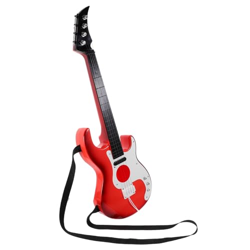 WOONEKY Musikalisches Gitarrenspielzeug für Anfänger Klassische Bassgitarre mit Simulierten Stahlsaiten Pädagogisches Lernspielzeug für Musikalische und Spielspaß WOONEKY Musikalisches Gitarrenspielzeug für Anfänger Klassische Bassgitarre mit Simulierten Stahlsaiten Pädagogisches Lernspielzeug für Musikalische und Spielspaß von WOONEKY