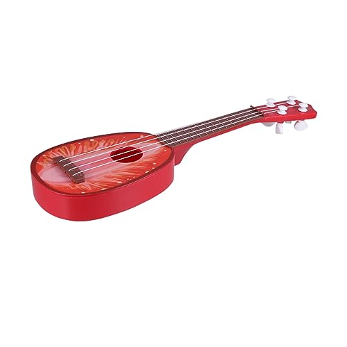 WOONEKY Obstgitarre Mini Gitarre Spielzeug Kleinkind Ukulele Spielzeug Mini Musikspielzeug Kinder Musikspielzeug Bariton Ukulele Musikgitarre Spielzeug Kleinkind Mini Obstinstrumente von WOONEKY