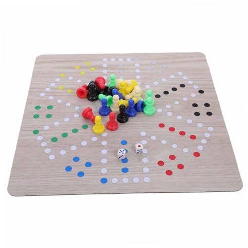 WOONEKY Personen Flying Chess Spielset mit Weicher Gummimatte Tragbares Brettspiel für Familienfestival Fördert Teamwork und Kognitive Entwicklung Interaktives Reisespiel für Erwachsene WOONEKY Personen Flying Chess Spielset mit Weicher Gummimatte Tragbares Brettspiel für Familienfestival Fördert Teamwork und Kognitive Entwicklung Interaktives Reisespiel für Erwachsene von WOONEKY