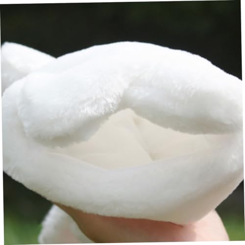 WOONEKY Plüsch Handpuppe Kaninchen Weiß Kuscheliges Stofftier für Handpuppen Storytelling Interaktive Rollenspiele Eltern Junge Mädchen Kommunikation WOONEKY Plüsch Handpuppe Kaninchen Weiß Kuscheliges Stofftier für Handpuppen Storytelling Interaktive Rollenspiele Eltern Junge Mädchen Kommunikation von WOONEKY
