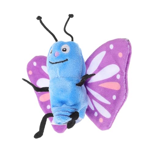 WOONEKY Plüsch Handpuppe Schmetterling und Biene Kuscheltier Handspielpuppe für Frühe Bildung Interaktives für Kindergarten und Geschichtenerzählen WOONEKY Plüsch Handpuppe Schmetterling und Biene Kuscheltier Handspielpuppe für Frühe Bildung Interaktives für Kindergarten und Geschichtenerzählen von WOONEKY