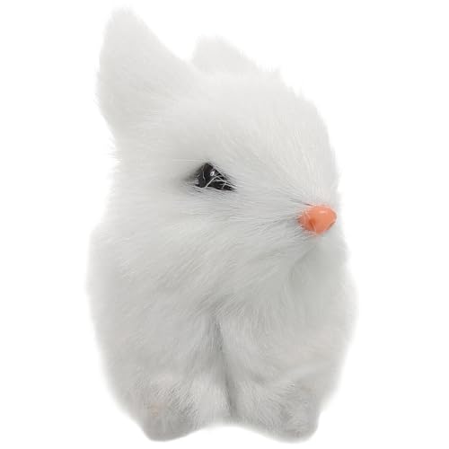 WOONEKY Plüsch Hase Realistisches Osterkaninchen Weiches Lebensechtes Kuscheltier für Dekoration Detailgetreue Verarbeitung für Ostern und Frühlingsfeiern WOONEKY Plüsch Hase Realistisches Osterkaninchen Weiches Lebensechtes Kuscheltier für Dekoration Detailgetreue Verarbeitung für Ostern und Frühlingsfeiern von WOONEKY