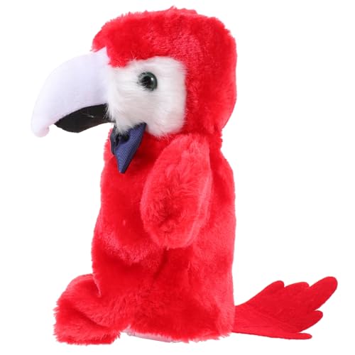 WOONEKY Plüsch Papageien Handpuppe Weiches Kuscheltier Interaktives Rollenspiel Kreatives Geschichtenerzählen Puppenspiel für Erwachsene Geeignet WOONEKY Plüsch Papageien Handpuppe Weiches Kuscheltier Interaktives Rollenspiel Kreatives Geschichtenerzählen Puppenspiel für Erwachsene Geeignet von WOONEKY