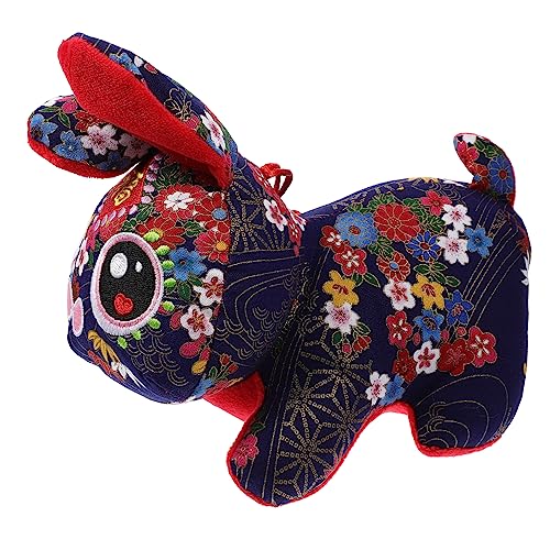 WOONEKY Plüschhasenpuppe, Plüschtiere Zum Chinesischen Neujahr, Zartes Kaninchenspielzeug, Ausgestopfte Kaninchenpuppe, Chinesisches Antikes Zeug, Lebensechte Tierplüschpuppe, WOONEKY Plüschhasenpuppe, Plüschtiere Zum Chinesischen Neujahr, Zartes Kaninchenspielzeug, Ausgestopfte Kaninchenpuppe, Chinesisches Antikes Zeug, Lebensechte Tierplüschpuppe, von WOONEKY
