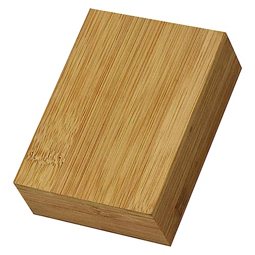 WOONEKY Pokerbox Kartendeckhalter Spielkartenetui Kartenvitrine Jetons Poker-Fall Spielkarten Box Spielkarten aufbewahrung Kartenaufbewahrungsorganisator Pokerkoffer aus Holz hölzern Khaki von WOONEKY