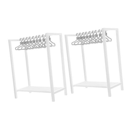 WOONEKY Puppenkleiderständer Miniatur-kleiderständer Puppenhaus-kleiderbügel Mit Kleiderbügeln Für Puppen Zum Ordnen Kleidung Puppenhausszenen Zubehör Puppenhaus-kleiderschrank WOONEKY Puppenkleiderständer Miniatur-kleiderständer Puppenhaus-kleiderbügel Mit Kleiderbügeln Für Puppen Zum Ordnen Kleidung Puppenhausszenen Zubehör Puppenhaus-kleiderschrank von WOONEKY