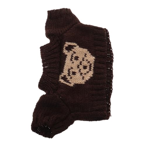 WOONEKY Puppenkleidung Bärenpullover aus Baumwolle Kuscheliger Plüsch Hoodie für Stofftiere Passgenaue Ersatzkleidung für Babypuppen Dekoratives Outfit für Plüschtiere Braun WOONEKY Puppenkleidung Bärenpullover aus Baumwolle Kuscheliger Plüsch Hoodie für Stofftiere Passgenaue Ersatzkleidung für Babypuppen Dekoratives Outfit für Plüschtiere Braun von WOONEKY