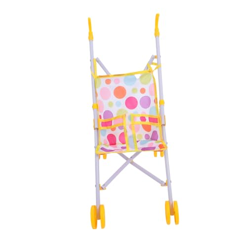 WOONEKY Kinderwagen Spielzeug Baby Kinder Puppenwagen Puppenwagen Für Ädchen Handwagen Für Puppen Ab 1 Jahr Robustes Für Fantasievolles Ideal Als Für Kleinkinder von WOONEKY