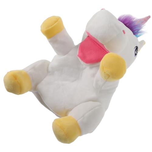 WOONEKY Realistische Einhorn Handpuppe Plüschspielzeug für Geschichtenerzählen Dekoratives Handspielzeug Kreative Rollenspiele für Erwachsene WOONEKY Realistische Einhorn Handpuppe Plüschspielzeug für Geschichtenerzählen Dekoratives Handspielzeug Kreative Rollenspiele für Erwachsene von WOONEKY