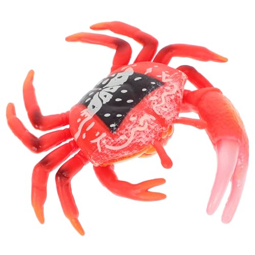 WOONEKY Realistisches Krabbenmodell Tierfigur Dekoratives Lernspielzeug Aquarium Badewanne WOONEKY Realistisches Krabbenmodell Tierfigur Dekoratives Lernspielzeug Aquarium Badewanne von WOONEKY