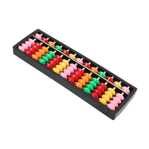 WOONEKY Reihiger Rechenrahmen mit Perlen aus Sicherem Kunststoff Pädagogisches Zählspielzeug für Fördert Mathematische Fähigkeiten und Logisches Tragbar für Schule und Zuhause WOONEKY Reihiger Rechenrahmen mit Perlen aus Sicherem Kunststoff Pädagogisches Zählspielzeug für Fördert Mathematische Fähigkeiten und Logisches Tragbar für Schule und Zuhause von WOONEKY