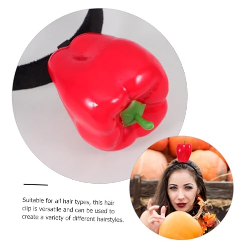 WOONEKY Rotes Stirnband mit Chili Pfeffer Design Flexibler Haarreif für Party Cosplay und Festival Geeignet für Haartypen Komfortabel und Vielseitig Einsetzbar WOONEKY Rotes Stirnband mit Chili Pfeffer Design Flexibler Haarreif für Party Cosplay und Festival Geeignet für Haartypen Komfortabel und Vielseitig Einsetzbar von WOONEKY