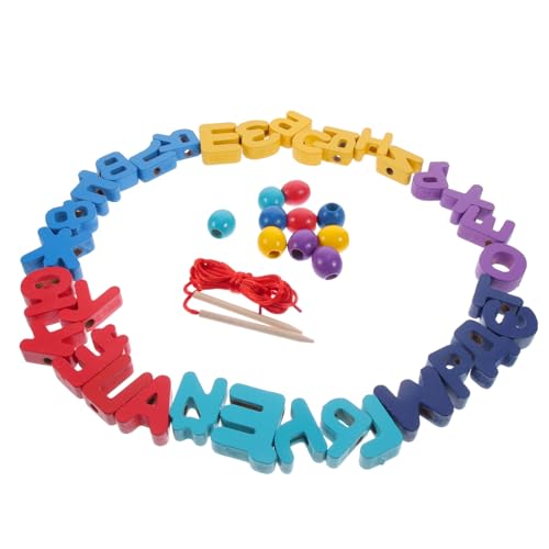 WOONEKY Russisches Alphabet Lernspielzeug Holzbausteine Montessori Puzzle für Kleinkinder zur Hand Auge koordination Vorschule Geschenk WOONEKY Russisches Alphabet Lernspielzeug Holzbausteine Montessori Puzzle für Kleinkinder zur Hand Auge koordination Vorschule Geschenk von WOONEKY