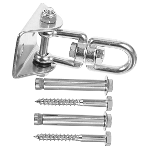 WOONEKY Schwerlast Deckenhaken aus Stabile Hängesessel Aufhängung Belastbar und Vielseitig Geeignet für Hängematten Schaukel Innen und Außenbereich Einfache WOONEKY Schwerlast Deckenhaken aus Stabile Hängesessel Aufhängung Belastbar und Vielseitig Geeignet für Hängematten Schaukel Innen und Außenbereich Einfache von WOONEKY